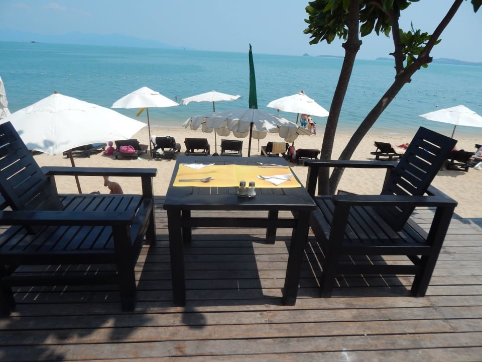 Ausblick beim Essen NH Collection Samui Peace Resort