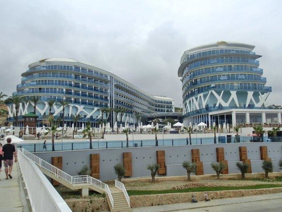 Blick vom Strand Vikingen Infinity Resort & Spa