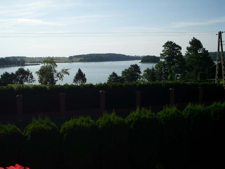 Blick zum See Hotel Mazurski Dworek