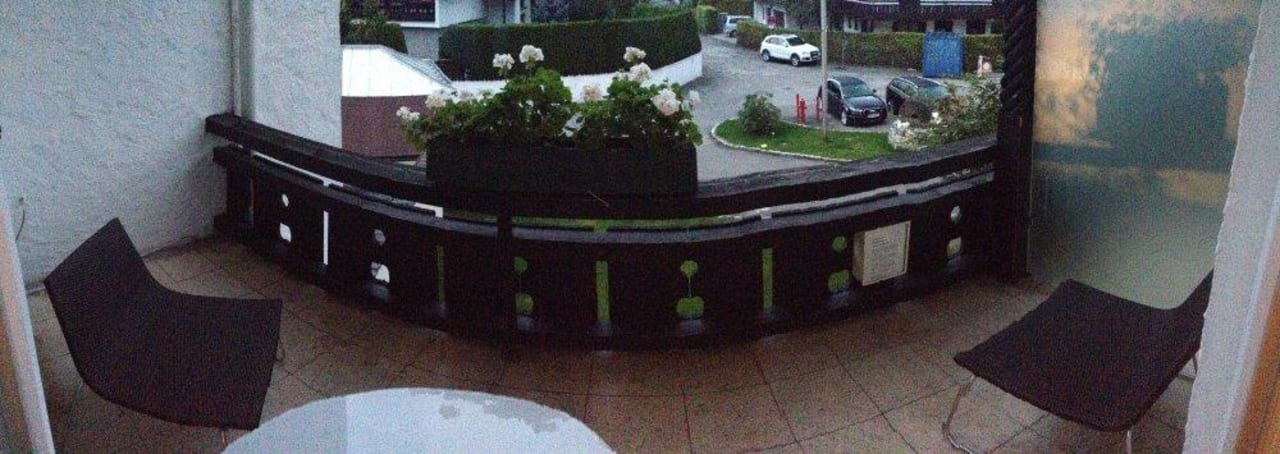 Balkon im alten Stil Obermühle Alpin SPA Resort