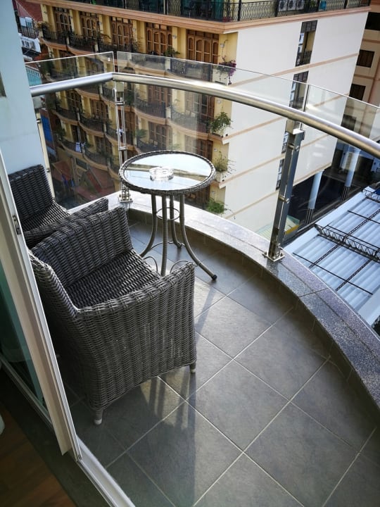 Zimmer. Klein aber fein. Harmony Phnom Penh Hotel