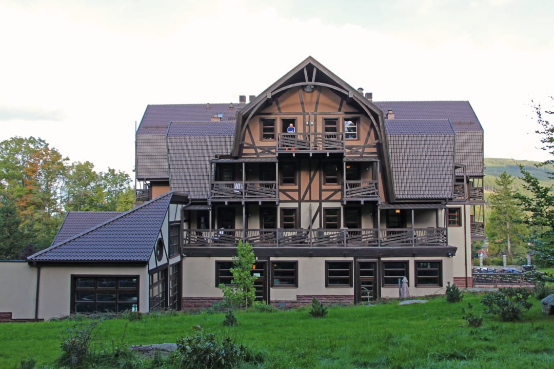 Außenansicht Hotel Sudetia