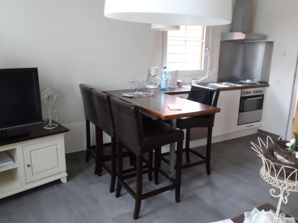 Küchenzeile mit Essplatz Appartementhotel Seeblick