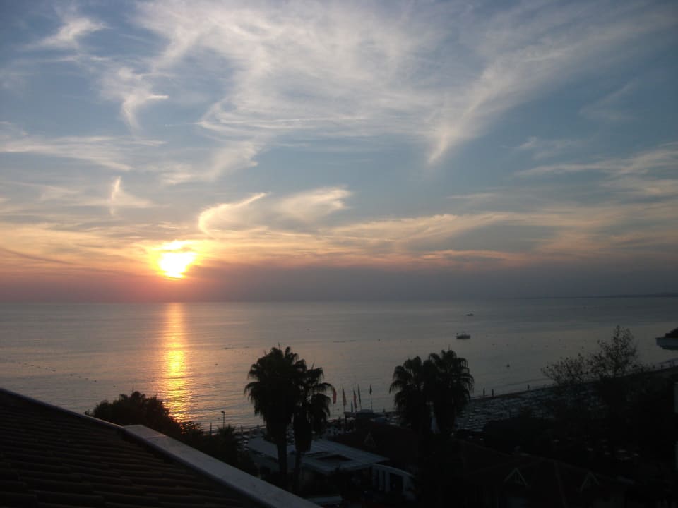 Blick vom Zimmer Side Bay Hotel