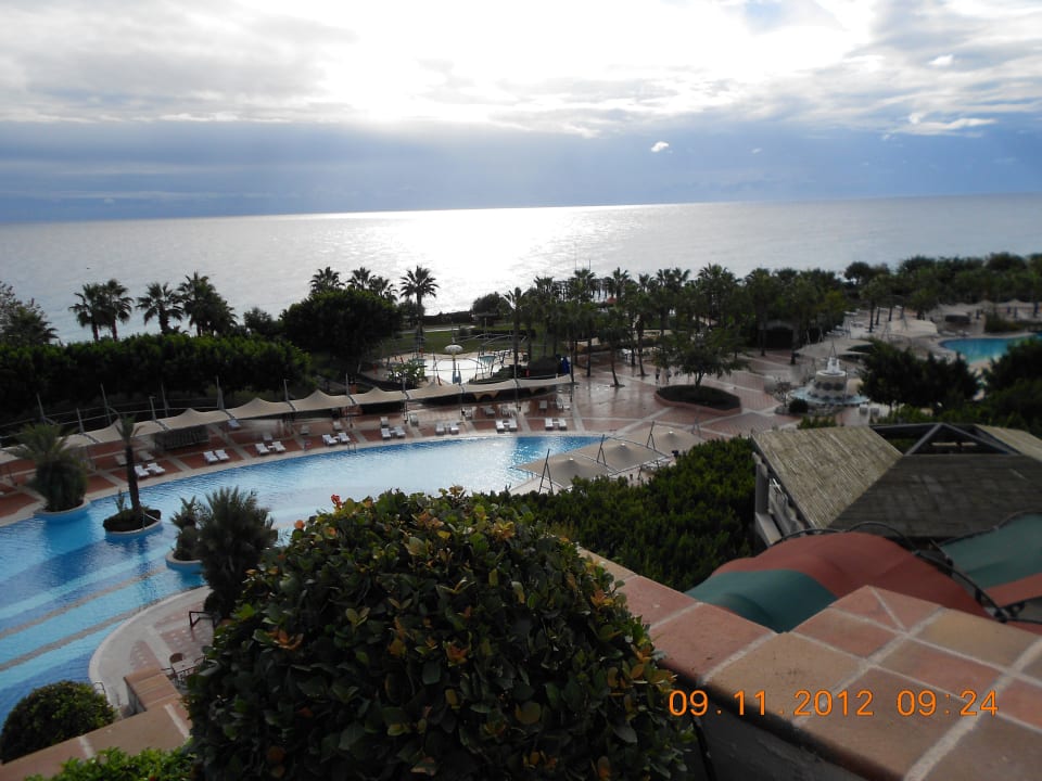 Ausblick vom großen Balkon Limak Limra Hotel & Resort