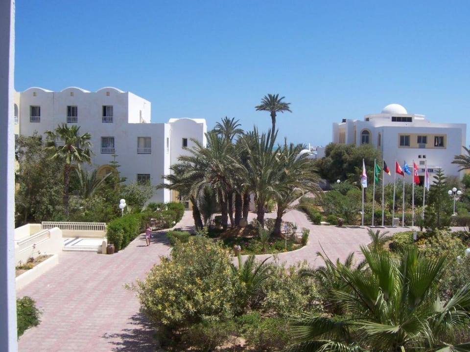 Blick aus unserem Zimmer Calimera Yati Beach