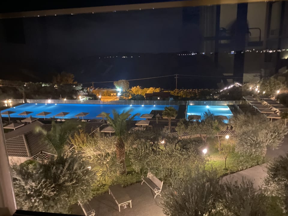 Ausblick Akrathos Beach Hotel