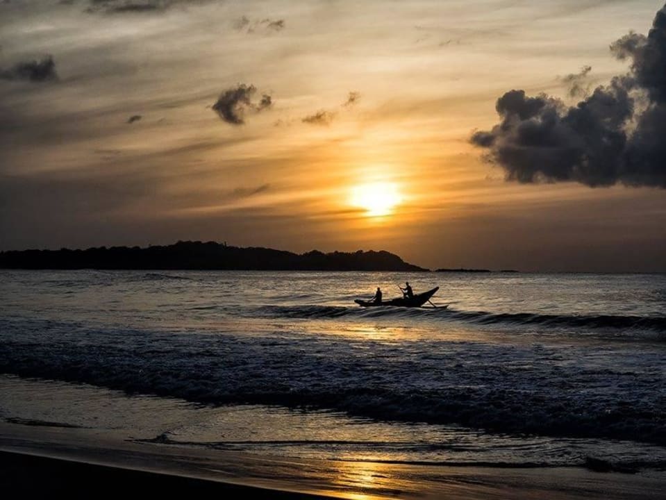 Beach Paradisecove in Sri Lanka