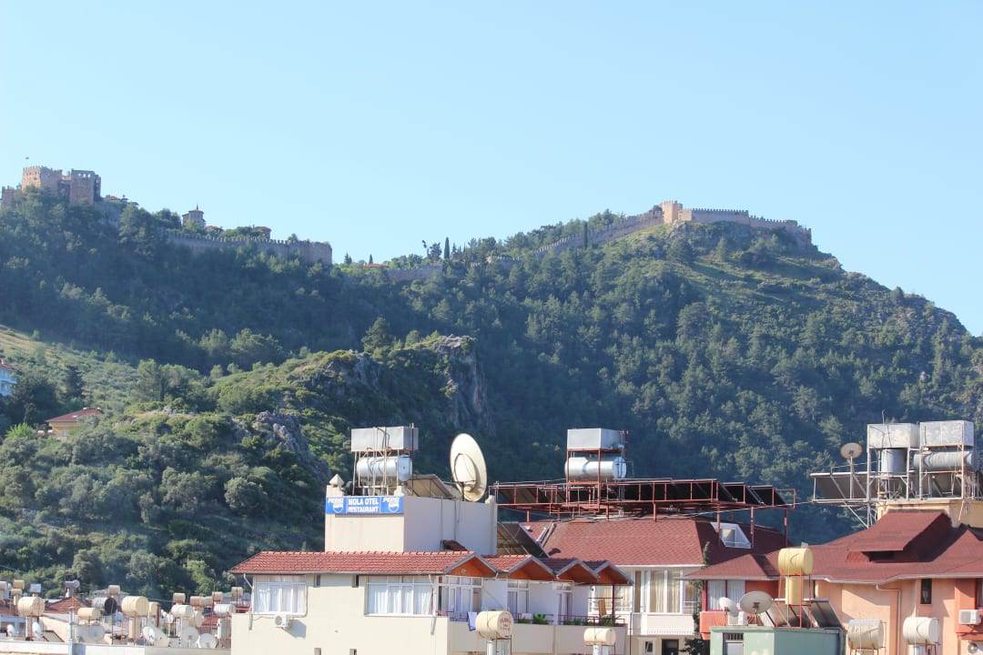 Вид из номера днём Hotel Aslan City Kleopatra