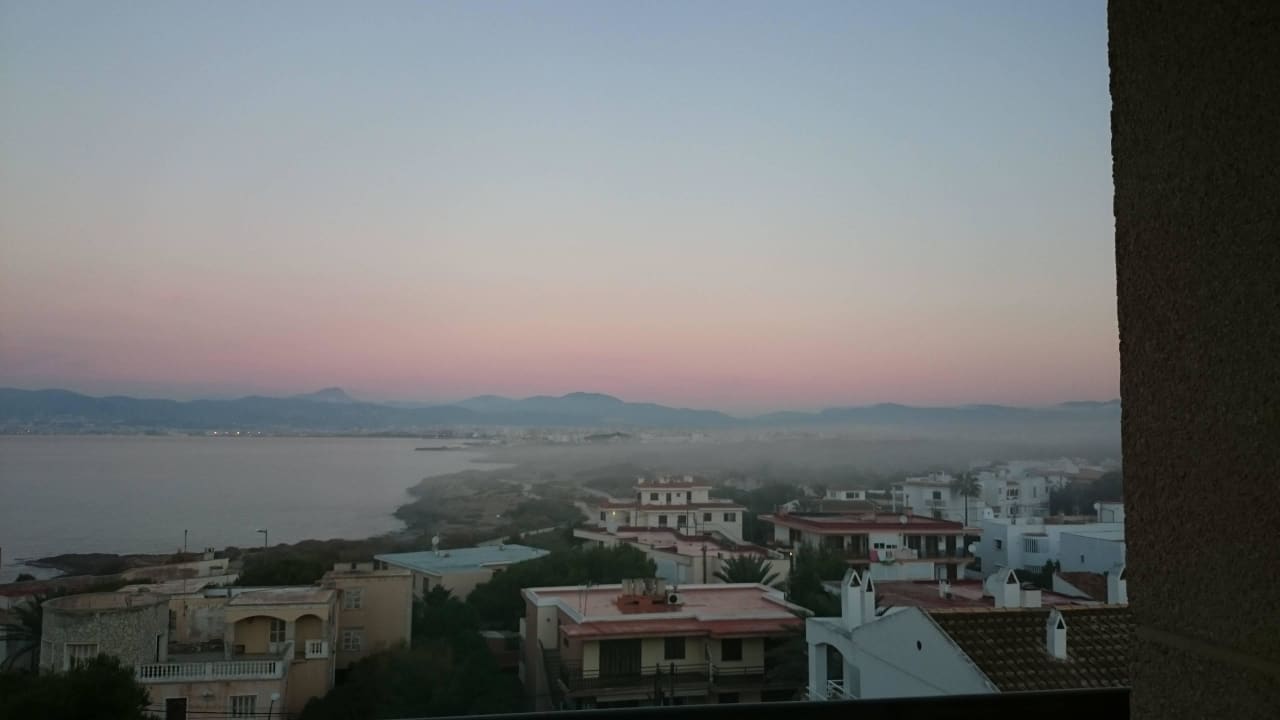 Blick aus Zimmer in Richtung Palma  AluaSoul Palma