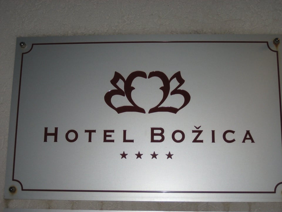 Hotelschild Hotel Bozica