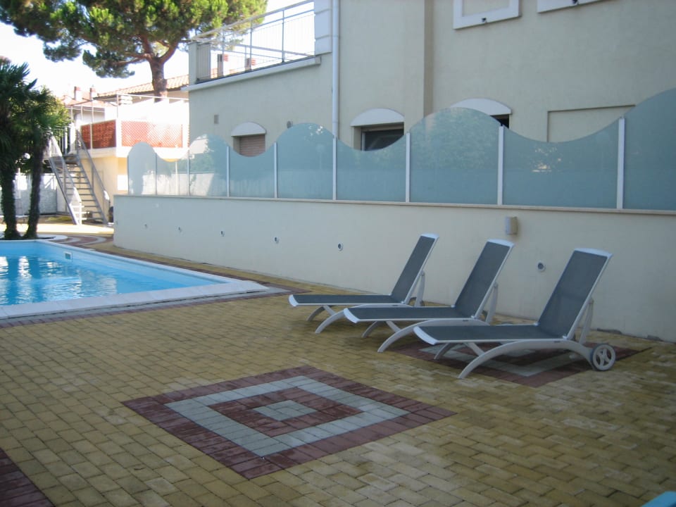 Pool Ausblick  Hotel San Carlo Vacanze