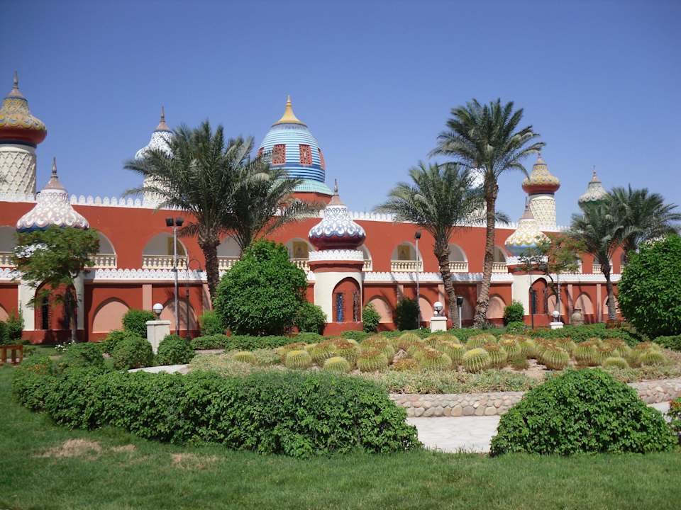 Das Alf Leila von aussen Pickalbatros Alf Leila Wa Leila Resort - Neverland Hurghada