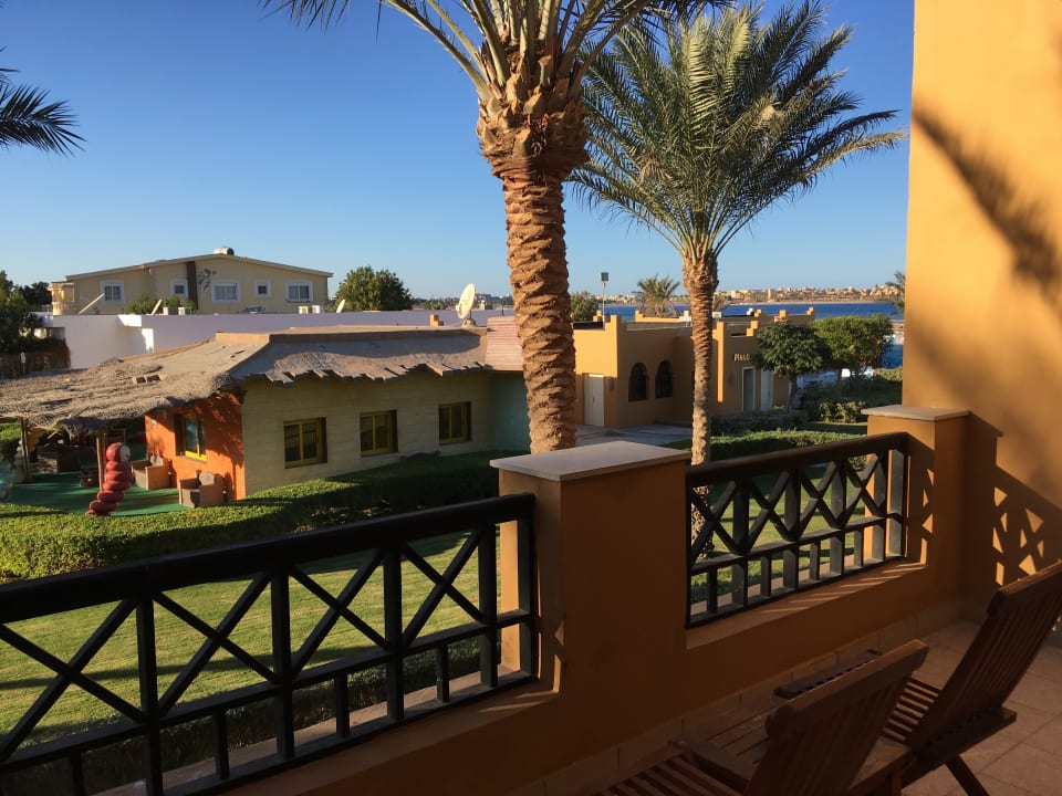 Blick vom Zimmer Stella Beach Resort & Spa Makadi Bay