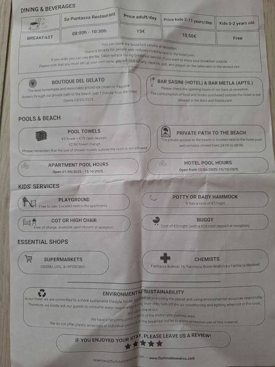 Zimmer FLOR los Almendros Hotel