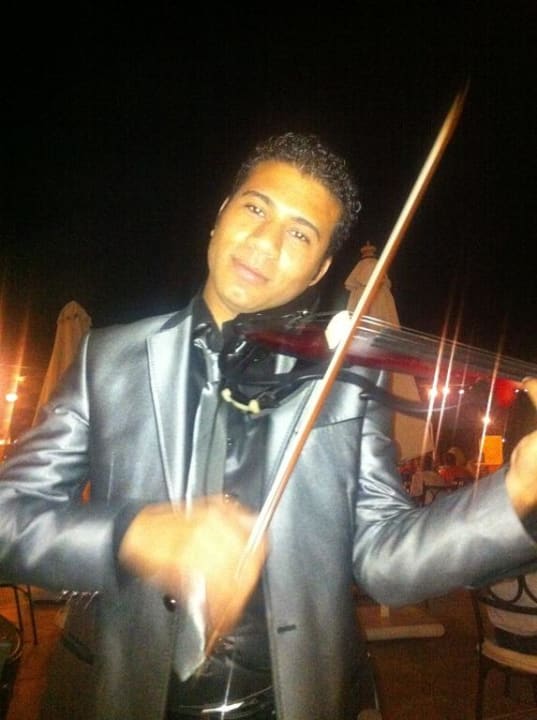 Geigenspieler Steigenberger ALDAU Beach Hotel