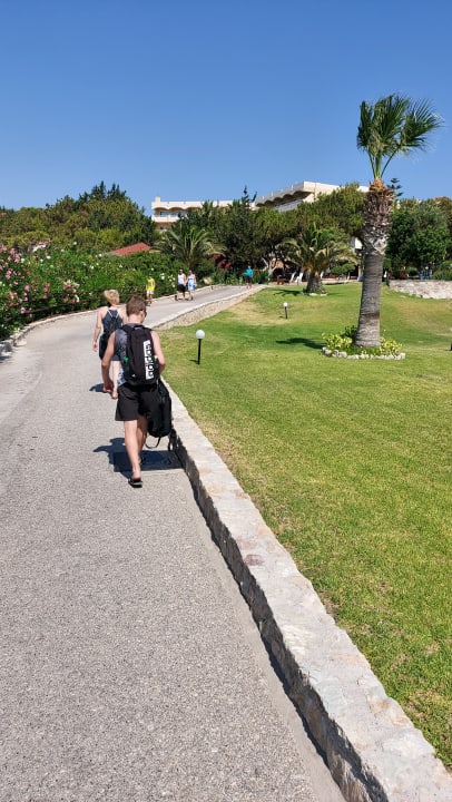 Gartenanlage Hotel Kalithea Horizon Royal