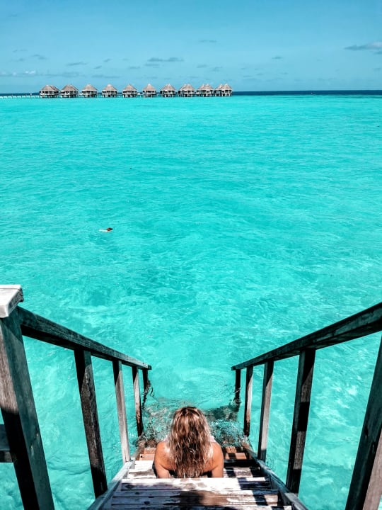 Ausblick Angaga Island Resort