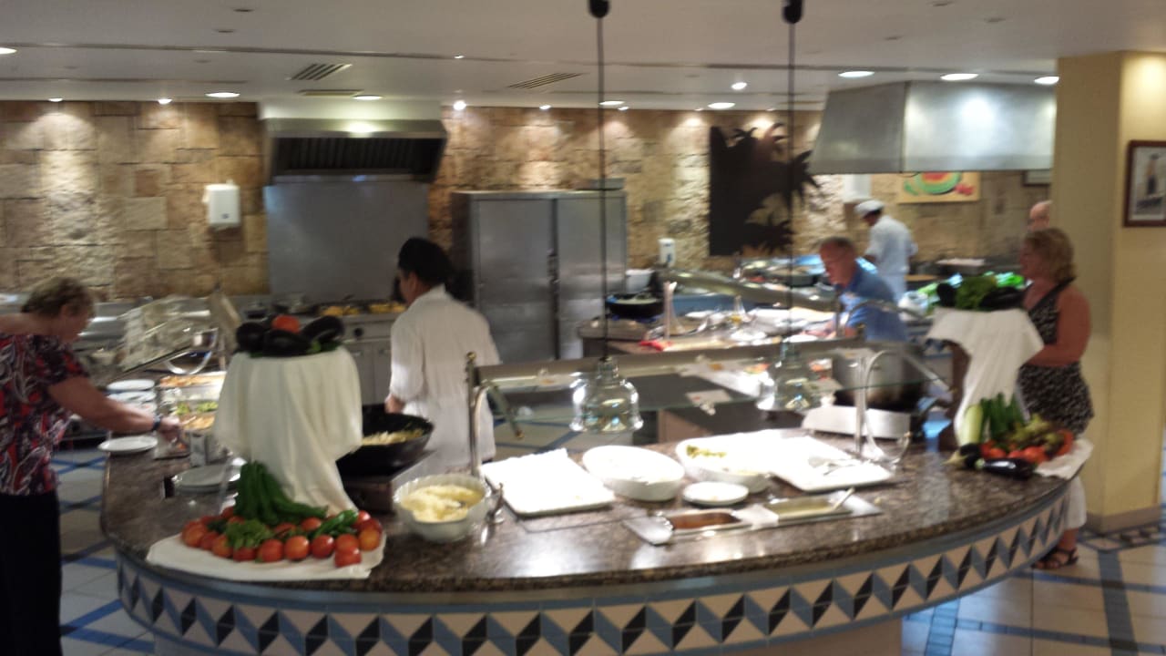 Nudel und Pizzabereich Alua Suites Fuerteventura