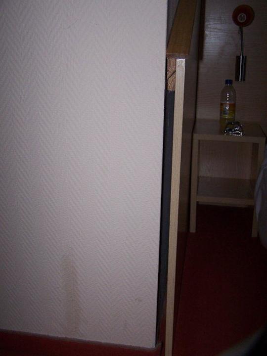 Teil des Bett PLAZA INN Hamburg Moorfleet