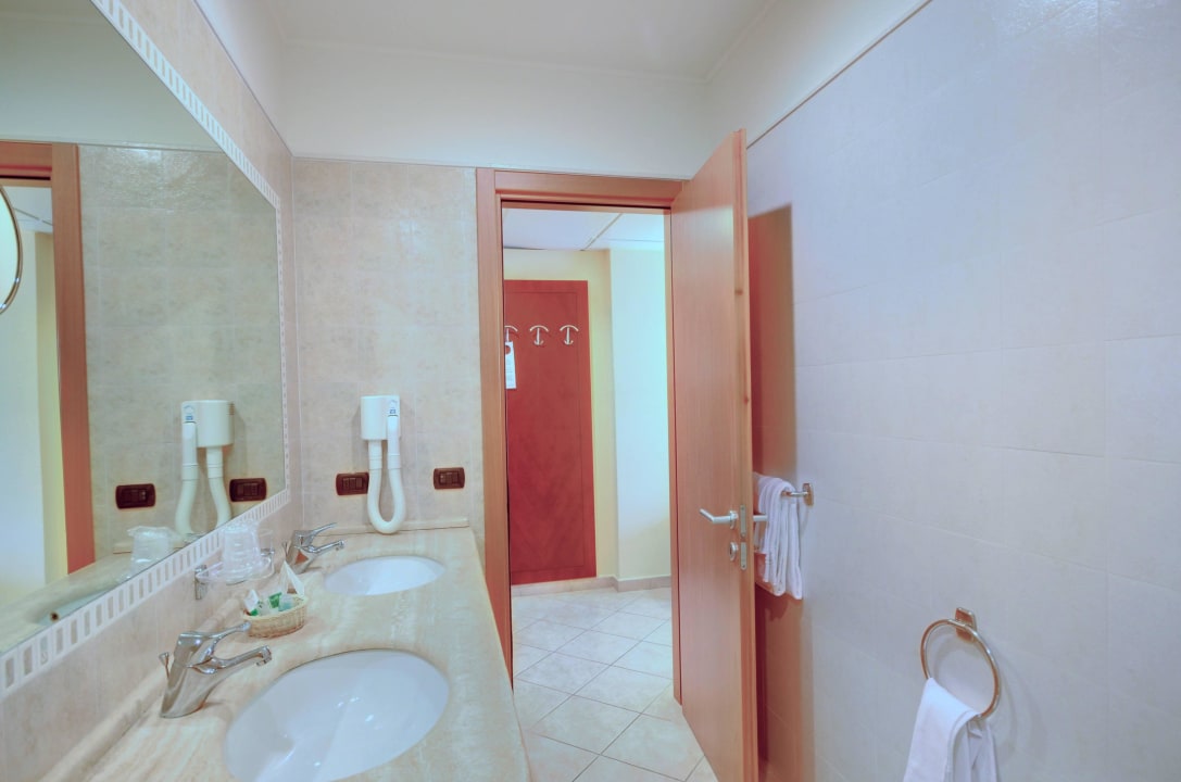 Badezimmer Hotel Le Palme