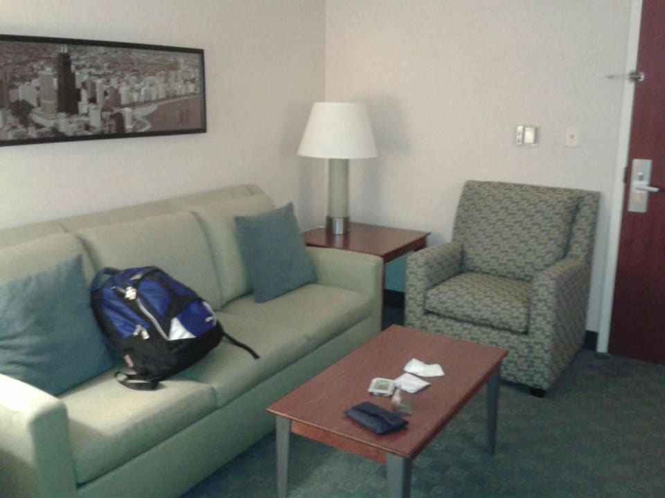 Big Couch Hotel SpringHill Suites Chicago O'Hare by Marriott