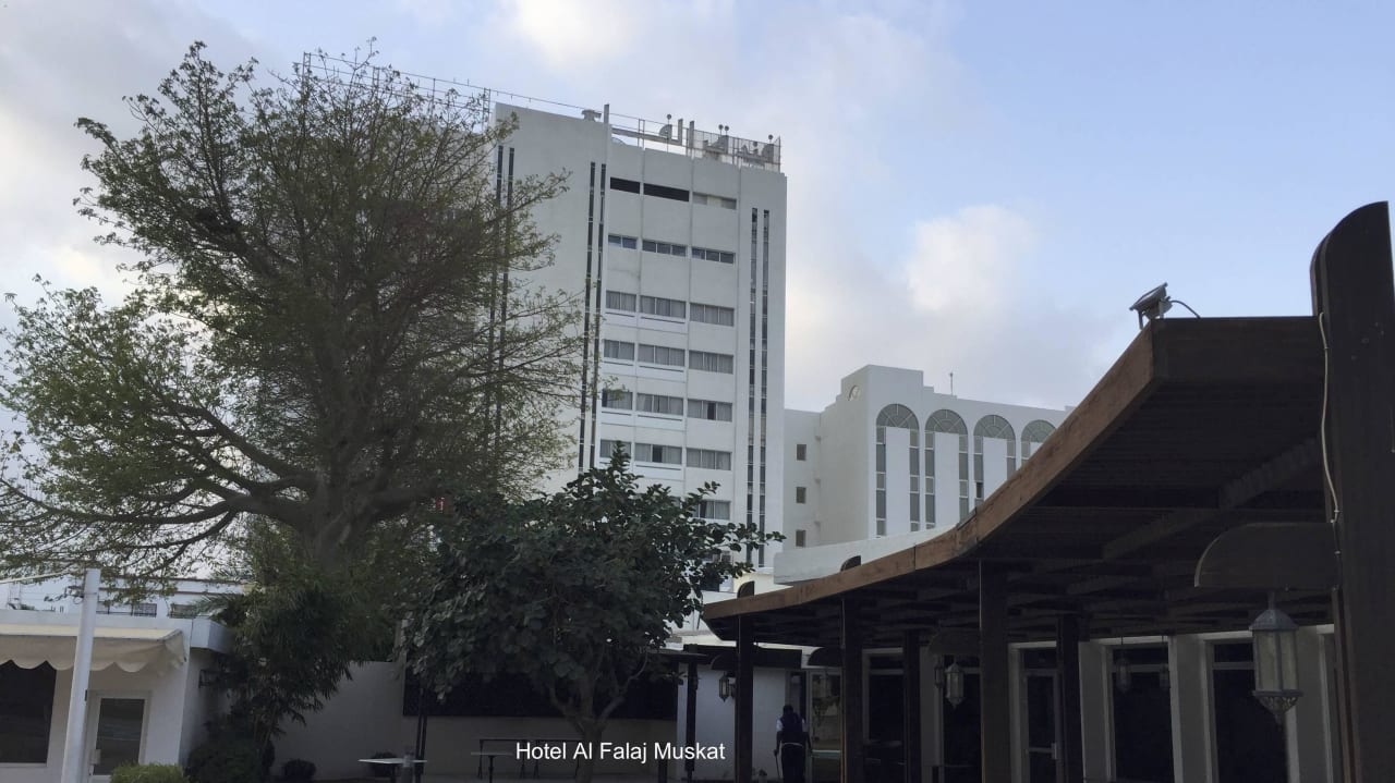 Vom Pool aus Hotel Al Falaj