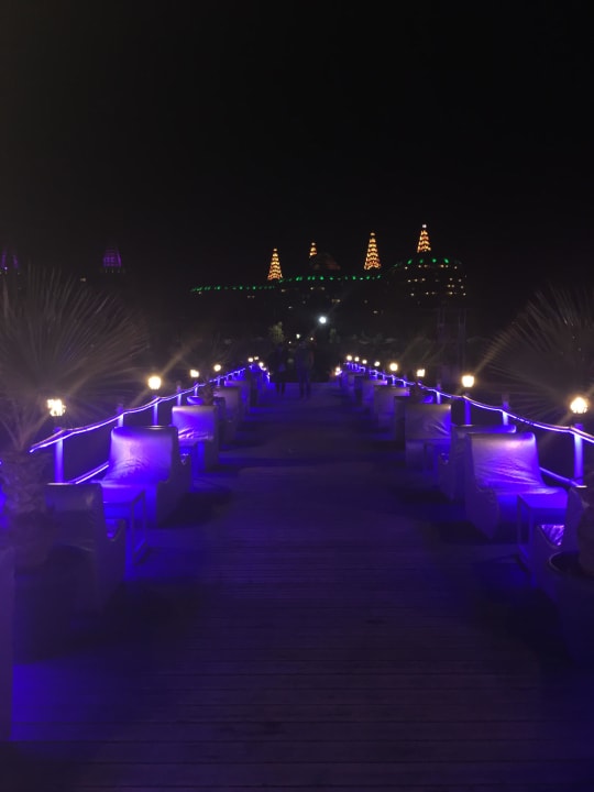 Sehr schön beleuchtet Hotel Delphin Imperial