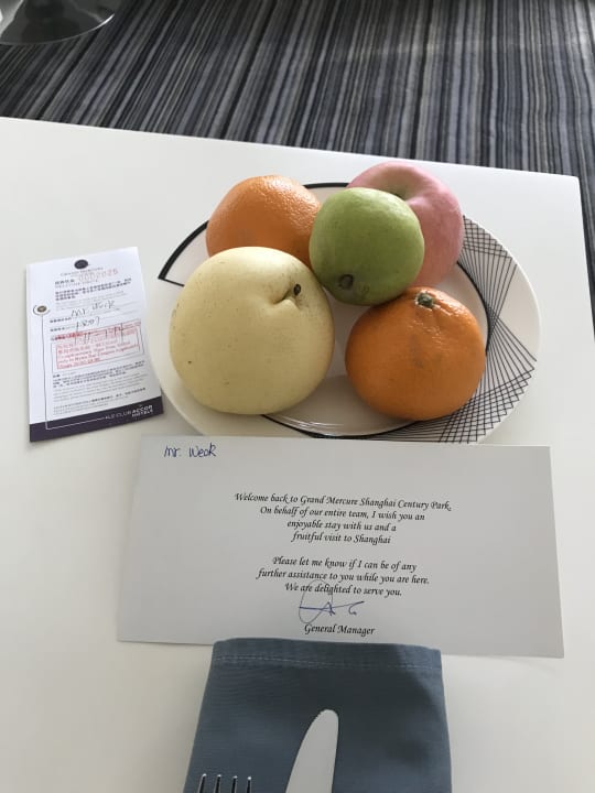 Zimmer Grand Mercure Shanghai Century Park