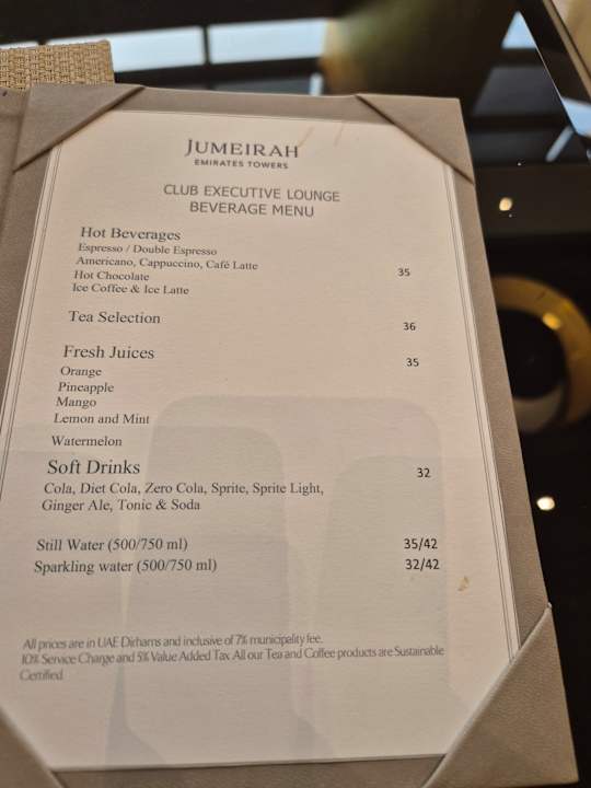 Gastro Hotel Jumeirah Emirates Towers
