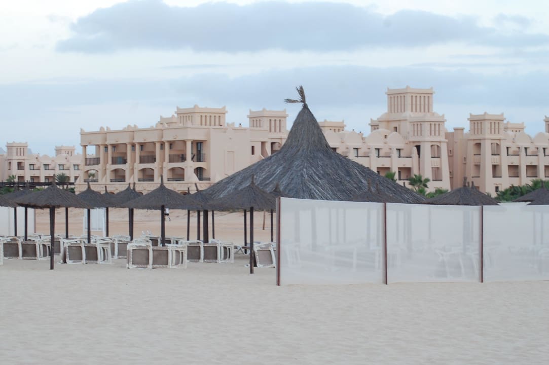 Strand mit Windschutz Hotel Riu Touareg