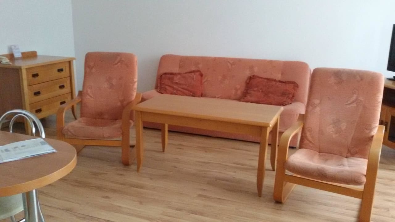 Wohnzimmer Hotel Kurhaus Olymp Spa