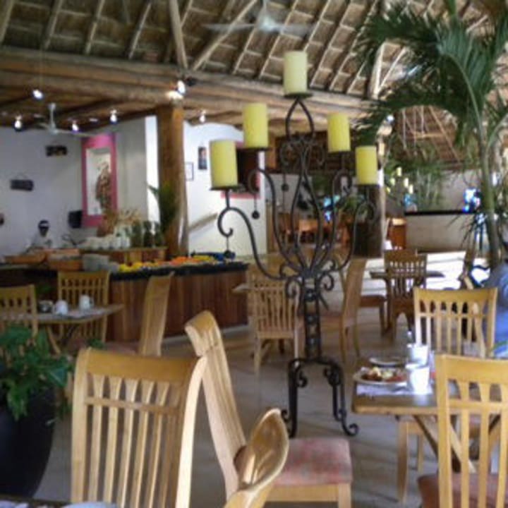 Frühstücksraum Hotel Las Palapas