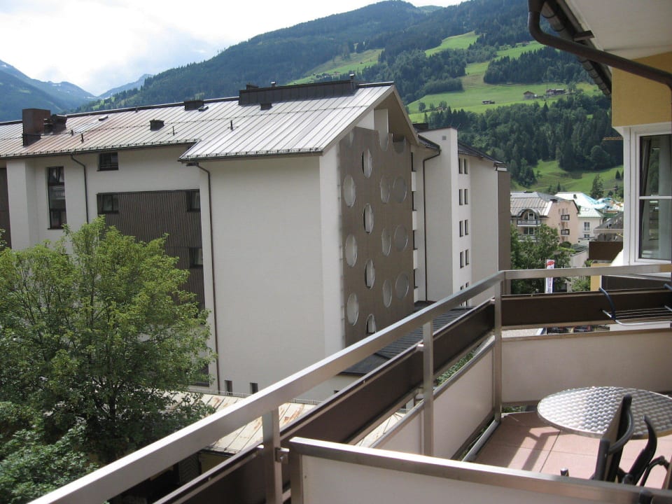 Ausblick aus dem Balkon Hotel Österreichischer Hof