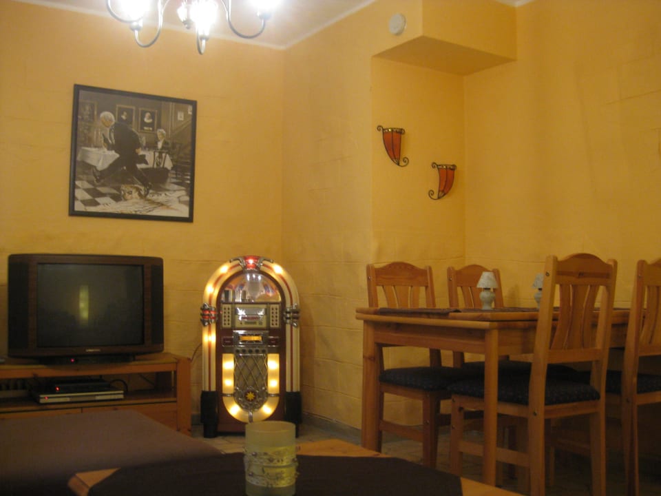 Wohnzimmer Ferienwohnung Salut