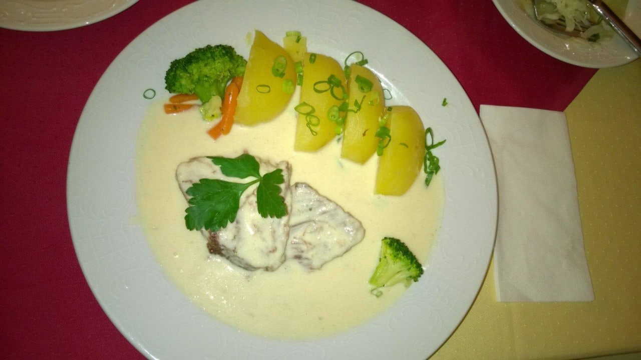 Tafelspitz, Meerretichsoße, Preiselbee., Kartoffel Landgasthof Am Sonnenhang