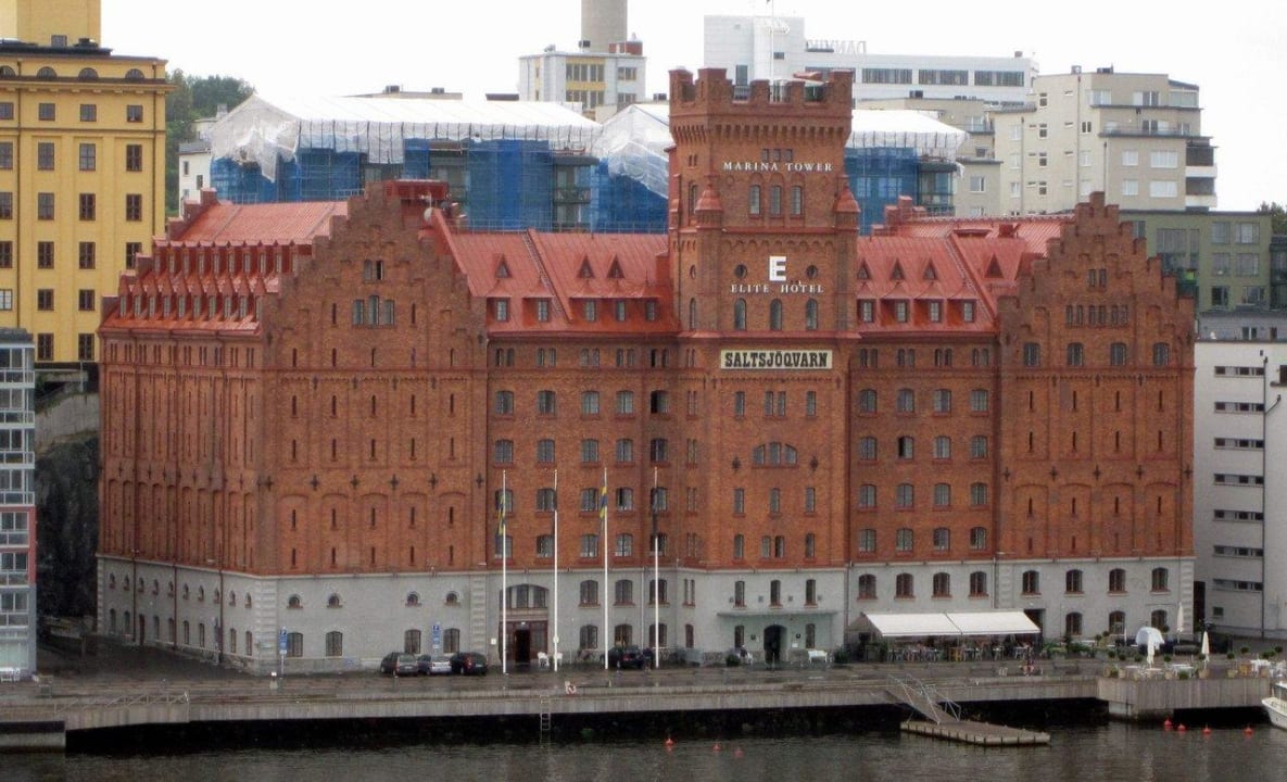 View from ship Hotel Elite Marina Tower