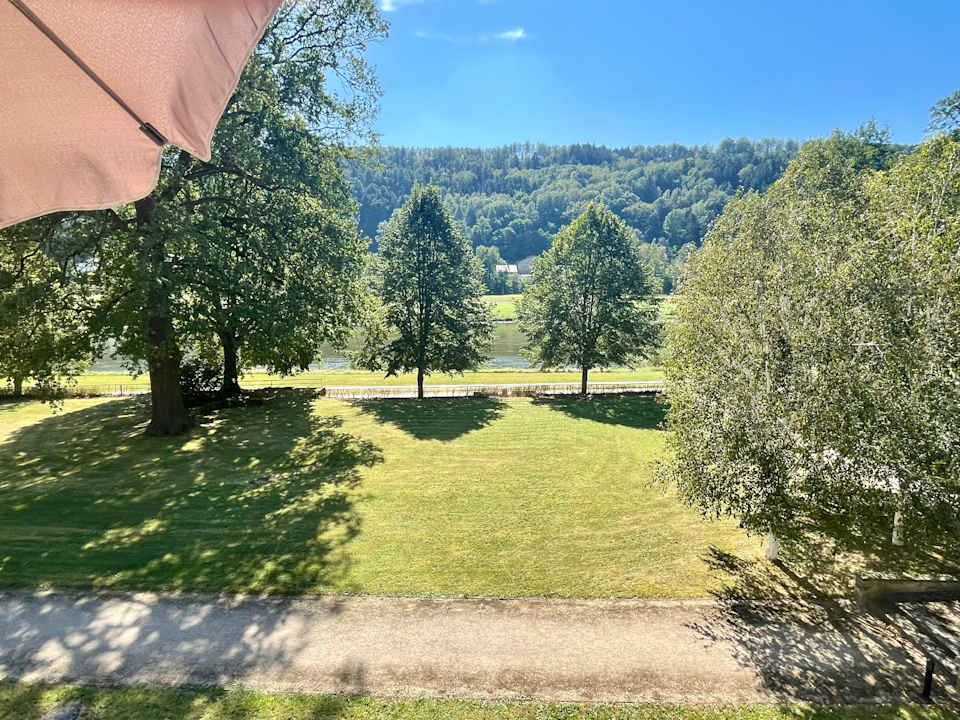 Ausblick Parkhotel Bad Schandau