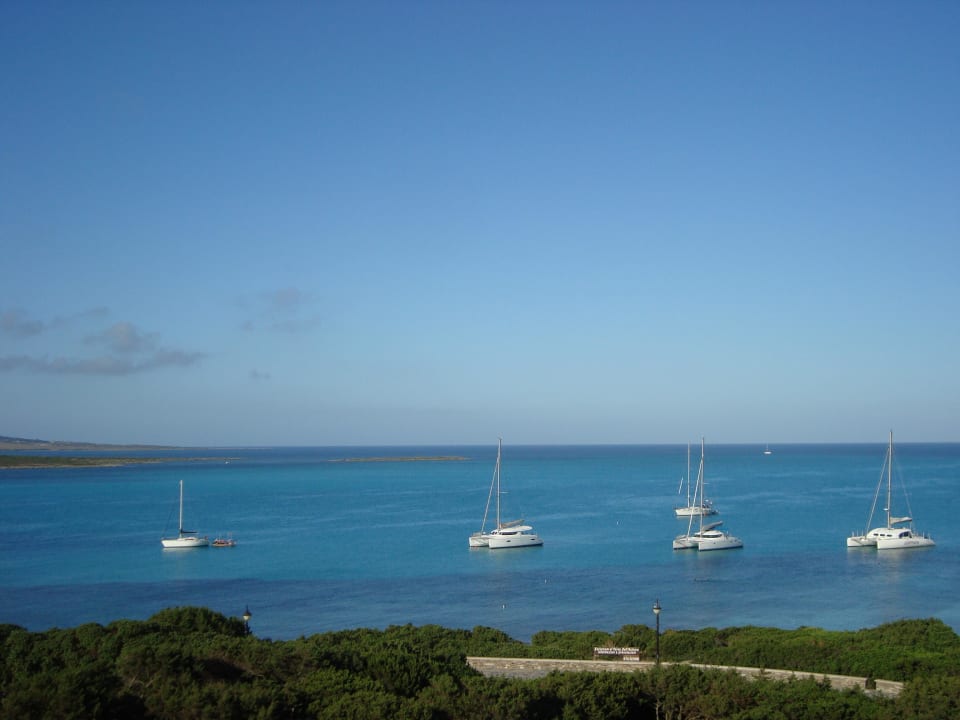 Blick aus unserem Zimmer Club Esse Roccaruja