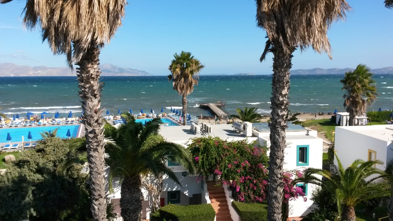Ausblick Mastichari Bay Hotel