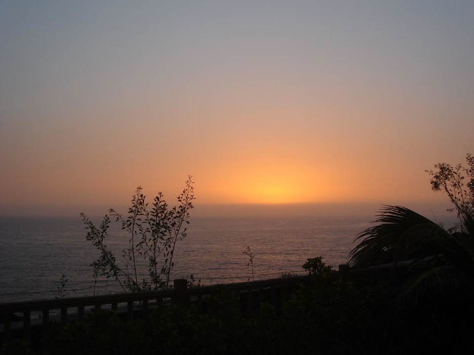 Sonnenuntergang von der Promenade aus La Palma Princess
