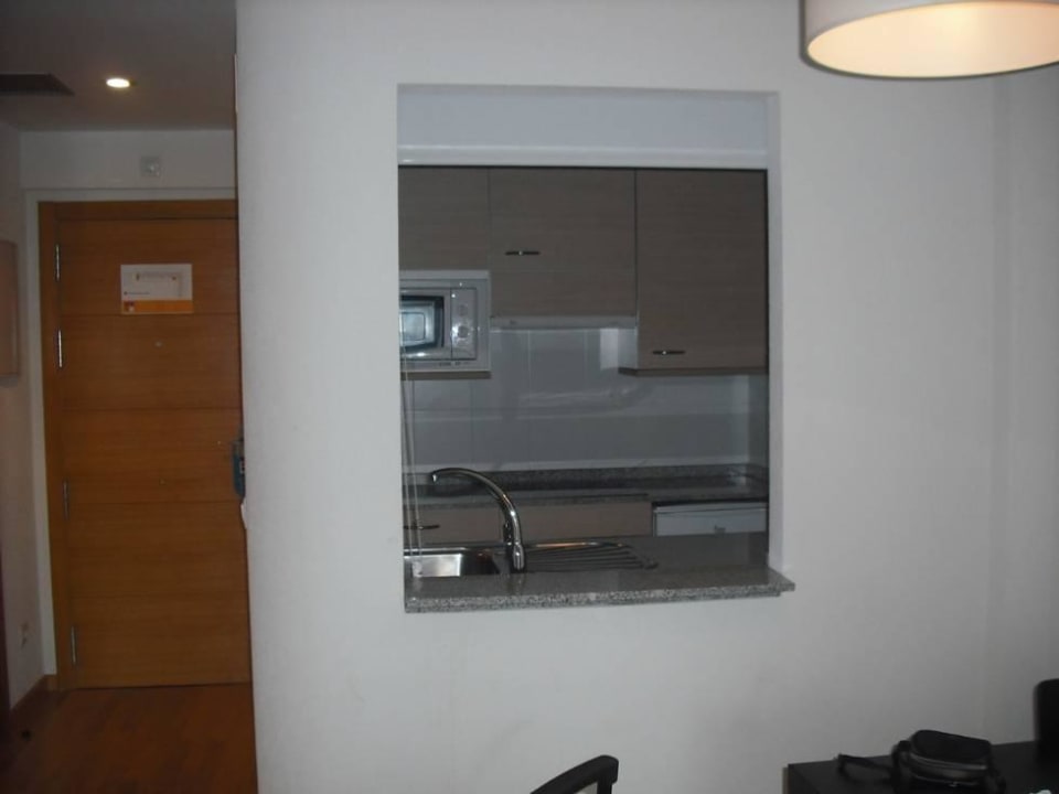 Kitchen Aparthotel Compostela Suites