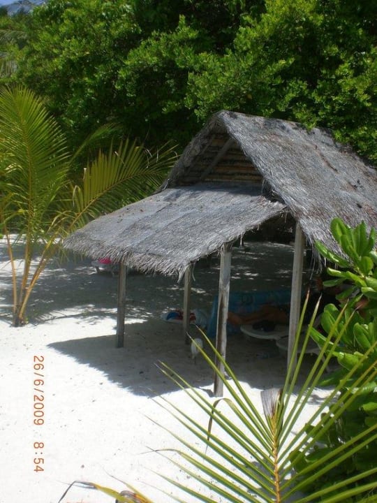 Die Hütte gehört zu den Bungis. Summer Island Maldives