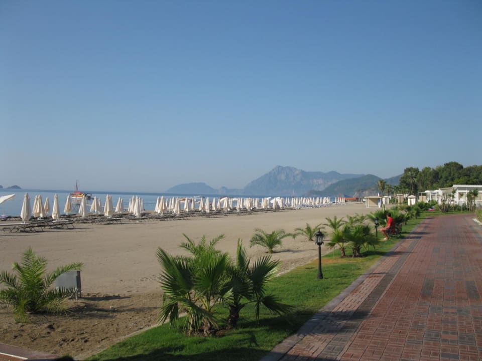 Blick rechte Seite Beach Güral Premier Tekirova