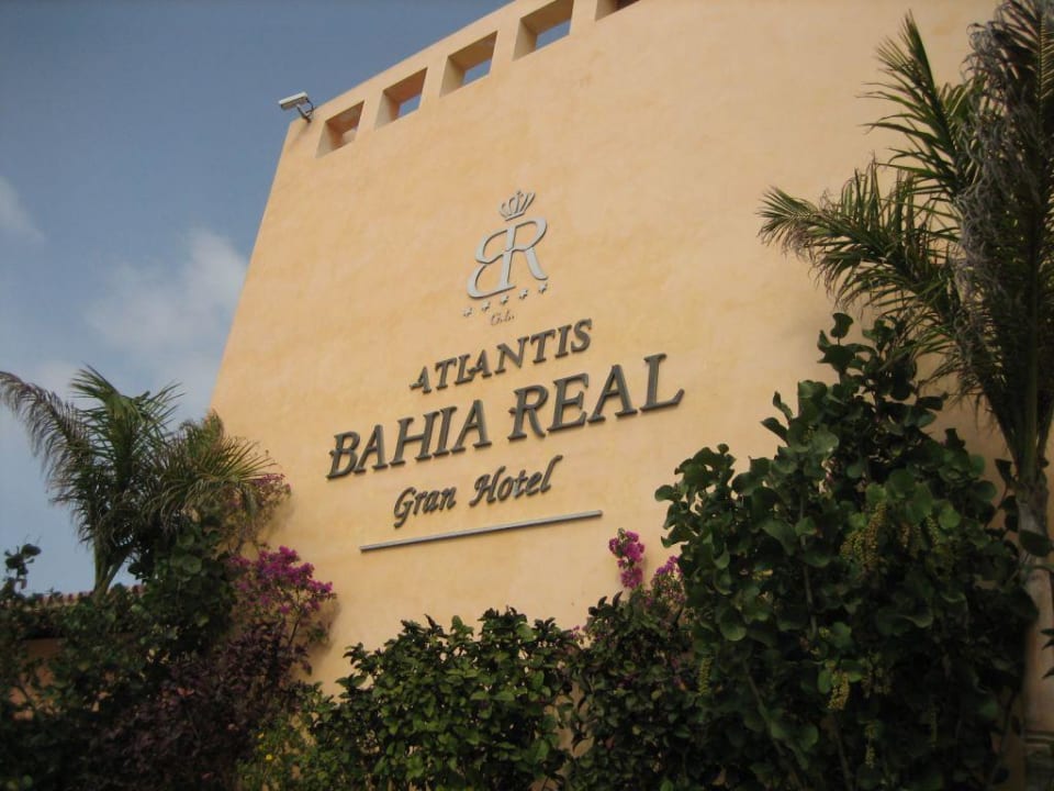 Schriftzug Secrets Bahia Real Resort & SPA