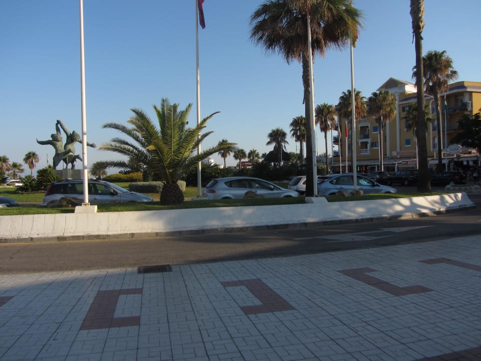 Auf dem Weg zum Strand Hotel Los Jazmines