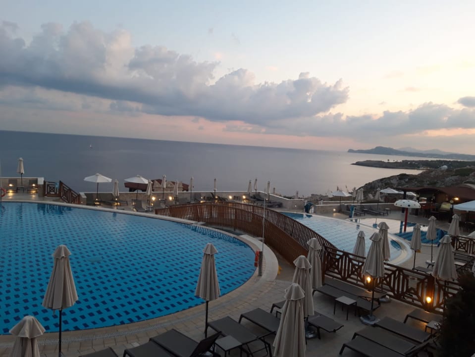 Ausblick Hotel Kalithea Horizon Royal