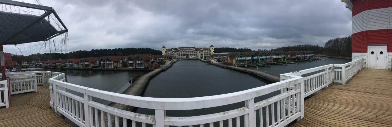 Außenansicht Precise Resort Hafendorf Rheinsberg