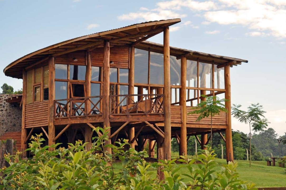 Recepción y Restaurante EcoLodge Puro Mocona