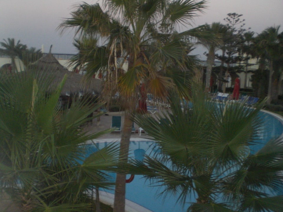 Ausblick vom Balkon Sentido Djerba Beach